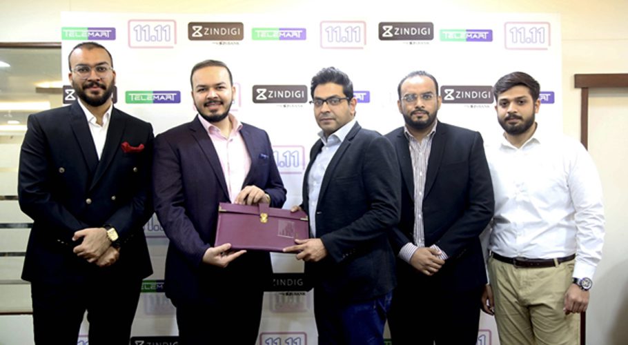 The MOU signing ceremony was held at Telemart’s Head office in Karachi.