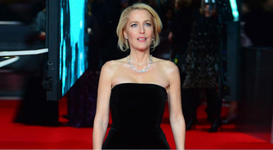 Gillian Anderson defends The Crown (Image: BANG Showbiz)