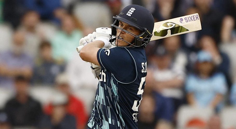 England v South Africa - ODI series - Old Trafford, Manchester, Britain - July 22, 2022 England's Sam Curran in action Action Images via Reuters/Jason Cairnduff