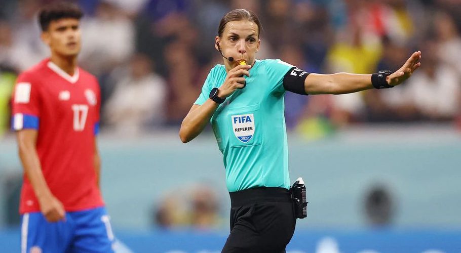 FIFA World Cup Qatar 2022 - Group E - Costa Rica v Germany - Al Bayt Stadium, Al Khor, Qatar - December 1, 2022 Referee Stephanie Frappart REUTERS/Matthew Childs