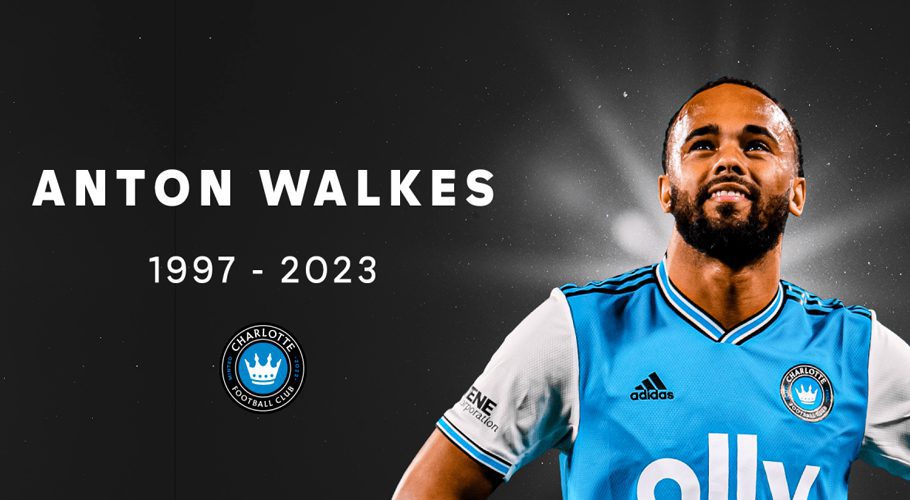 Charlotte FC defender Anton Walkes has died in an accident at age 25, his club confirmed in a statement. (Image; mlssoccer.com)