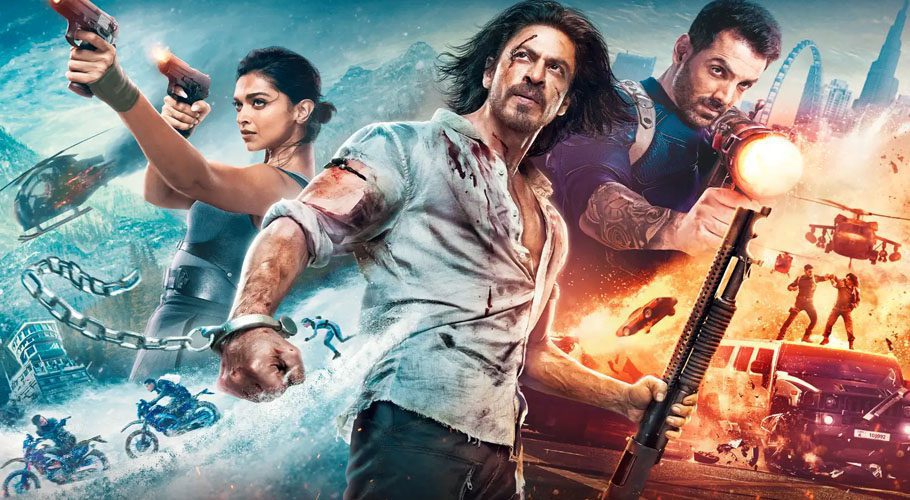 Is Pathaan being screened in DHA Karachi?