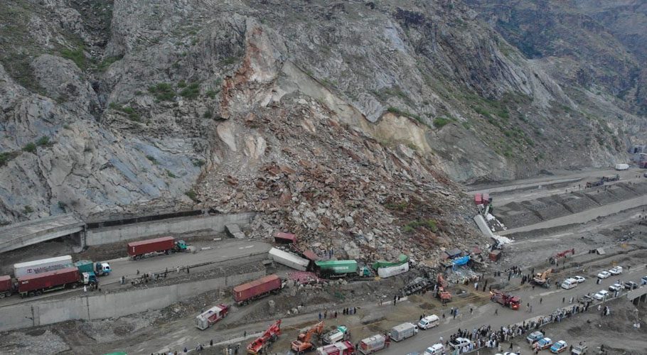 Torkham landslide