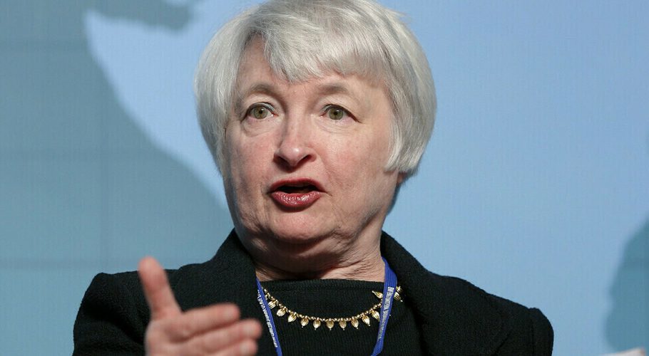 “There is a risk when we use financial sanctions that are linked to the role of the dollar that over time it could undermine the hegemony of the dollar,” Yellen said on CNN. (AFP)