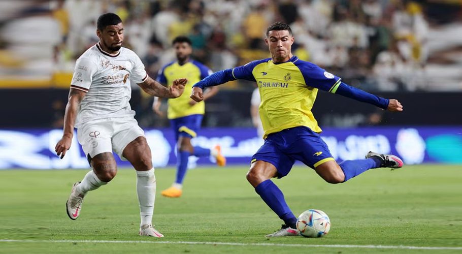 Football - Saudi Pro League - Al Nassr v Al Shabab - KSU Stadium, Riyadh, Saudi Arabia - May 23, 2023 Al Nassr's Cristiano Ronaldo in action REUTERS/Ahmed Yosri