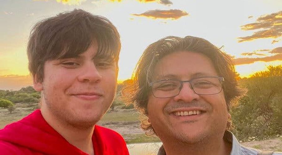 Shahzada Dawood (right) and his son Sulaiman (left) were in the tiny underwater craft when it lost signal in the Atlantic Ocean, 370 miles off the coast of Newfoundland, Canada
