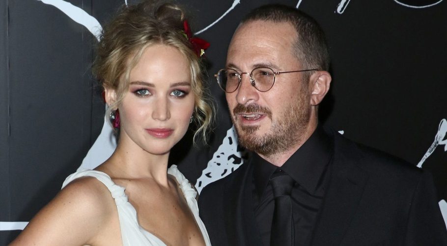 Actress Jennifer Lawrence and director Darren Aronofsky attend the “mother!” New York premiere in 2017. CREDIT: Jim Spellman/Getty Images