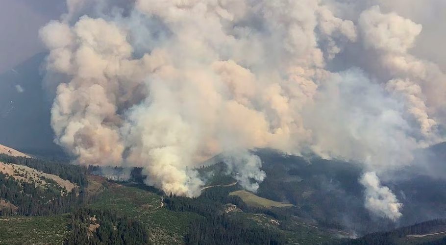 Canadian wildfire