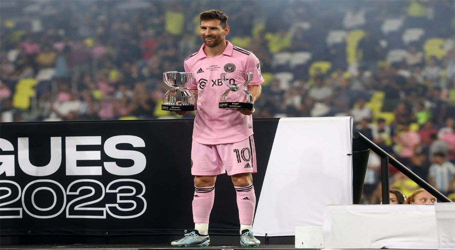 With his latest hardware, Messi is now the most decorated player in soccer history, having won 44 trophies in his career dating back to 2004.