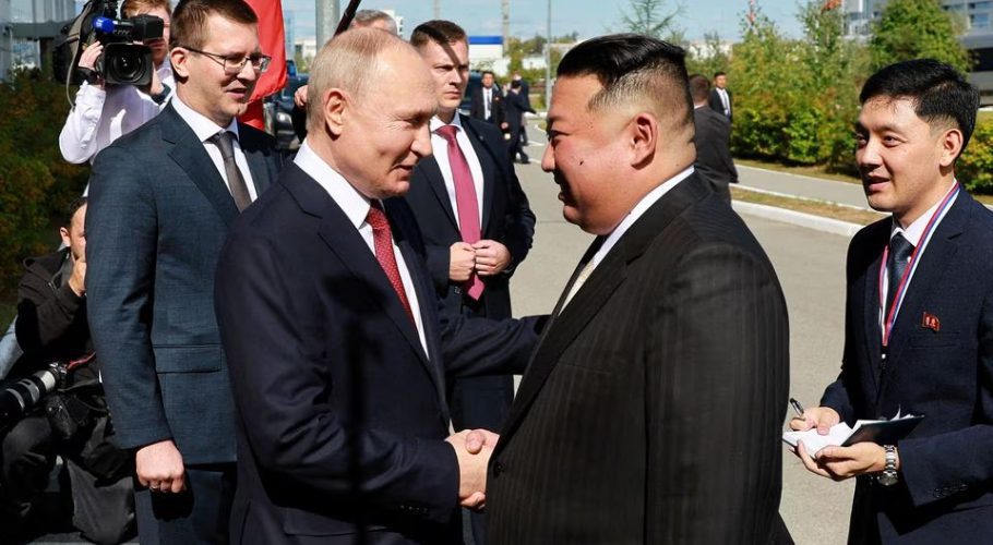 Putin meets Kim
