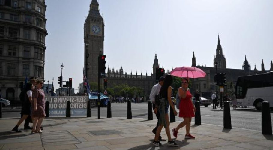 Britain hottest day