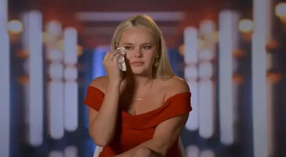 "Love is Blind" returned for Season 5 and Taylor shed a tear. (Netflix)