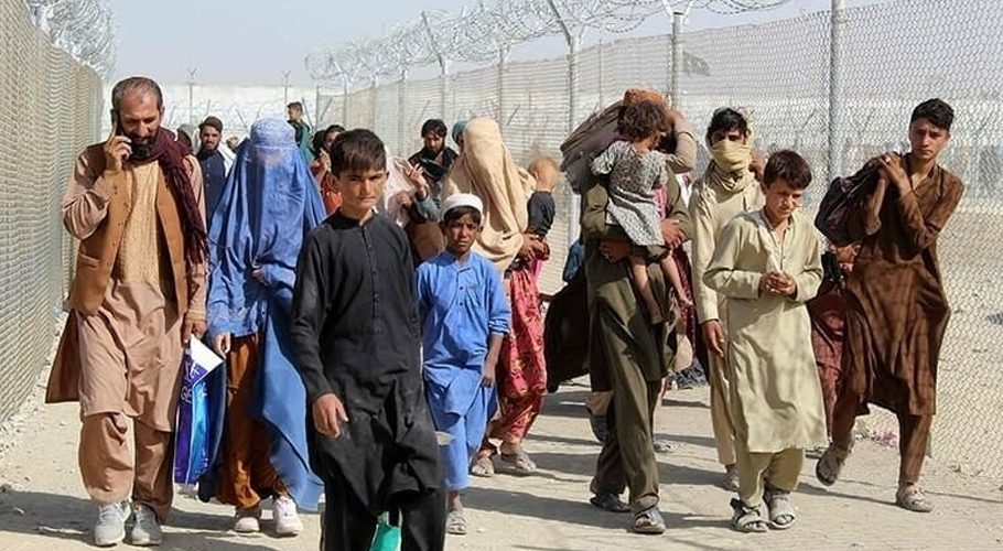 File photo of Afghan refugees.