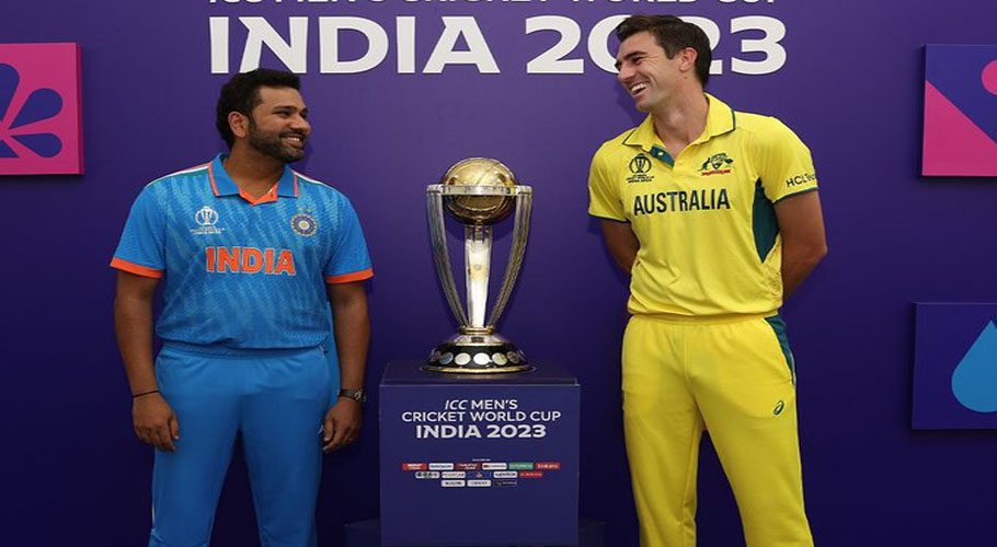 Australia chose to field first against India in World Cup final