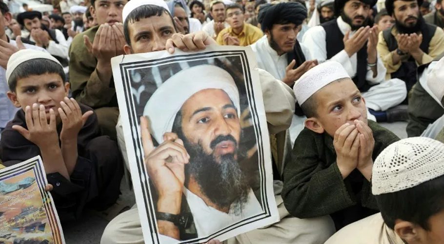 The Guardian newspaper took down Osama bin Laden's 2002 'Letter to America' after it was widely shared on social media (BANARAS KHAN)