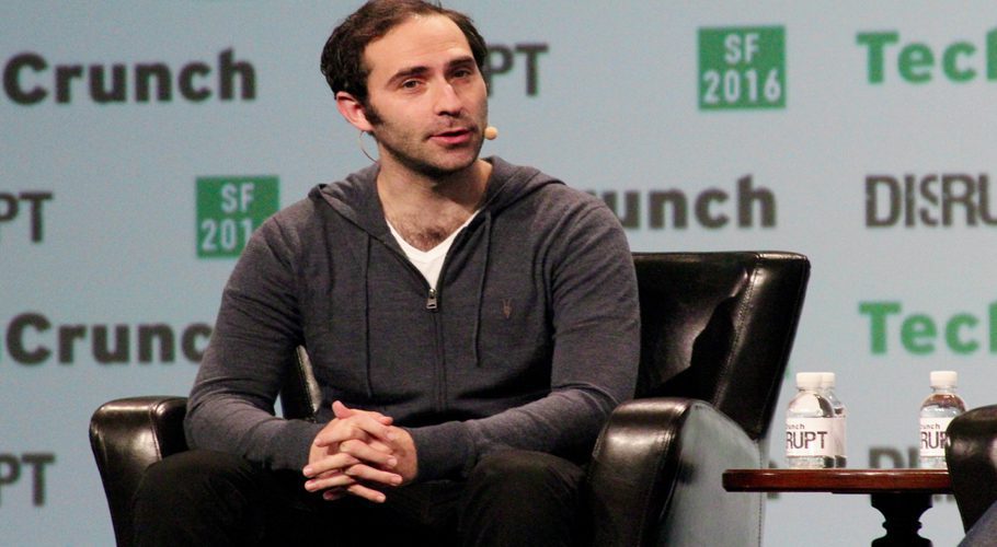 Former Twitch CEO Emmett Shear is now reportedly the interim CEO of OpenAI. (GeekWire File Photo from TechCrunch Disrupt in 2016)