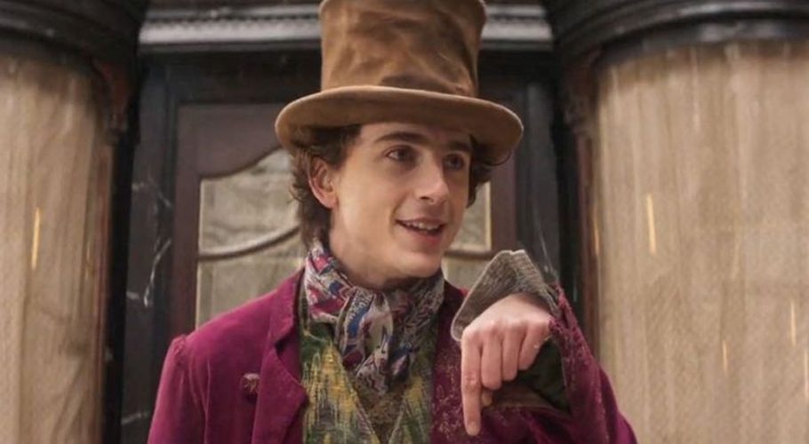 Timothée Chalamet is being lathered with praise in the first Wonka reviews. (Warner Bros. Pictures)