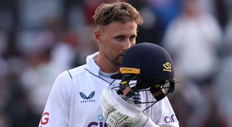 Cricket - Fourth Test - India v England - JSCA International Stadium Complex, Ranchi, India - February 23, 2024 England's Joe Root celebrates after reaching his century REUTERS/Amit Dave