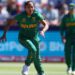Cricket - ICC Women’s Cricket T20 World Cup - Final - South Africa v Australia - Newlands Cricket Ground, Cape Town, South Africa - February 26, 2023 South Africa's Shabnim Ismail reacts REUTERS/Siphiwe Sibeko/File Photo