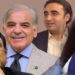 Combo of Images shows Asif Zardari, Bilawal Bhutto, Shehbaz Sharif, and Nawaz Sharif