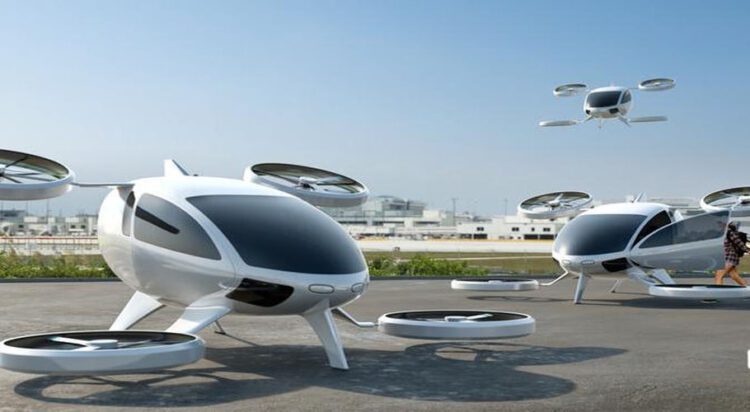 file photo of Saudi flying taxi