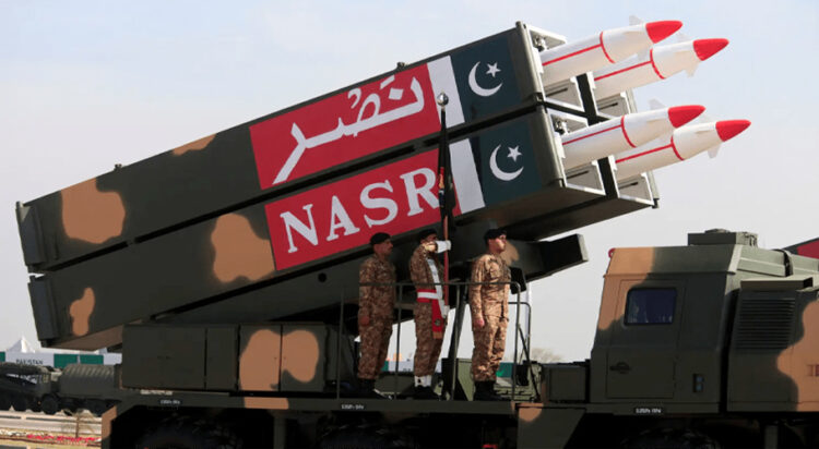 Pakistan’s Nasr missile (File Photo)