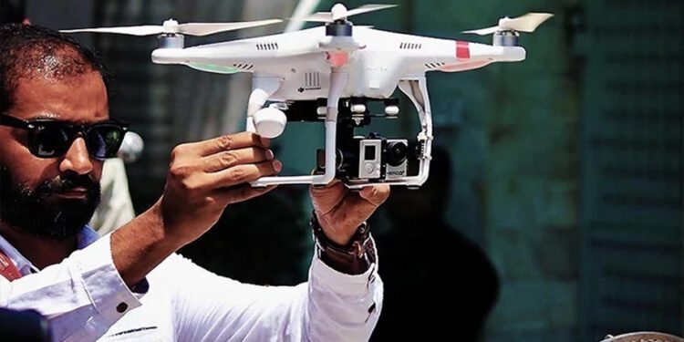 Drone camera: File photo