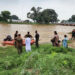 Searchers and rescue workers look for the body of a three-month-old child in Gujrat on August 9. (Image: Gujrat Police via Dawn.com)
