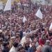 Thousands of tribespeople took to the streets in North Waziristan district of Khyber-Pakhtunkhwa (Image: Express Tribune)