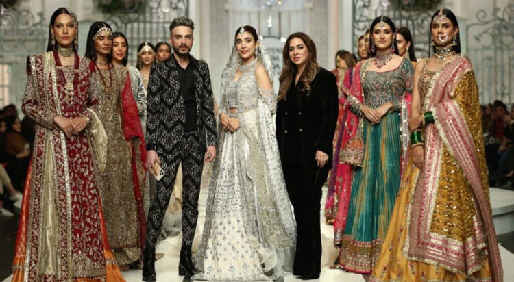 File/ Reema Ahsan Pantene Hum Bridal Couture Week 2022 Collection (Image: bargello.com)