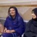 Imran khan’s sisters, Aleema khanum and Uzma khanum with family of Shaheed Moazzam. (Image: Instagram/the.legend.imrankhan)