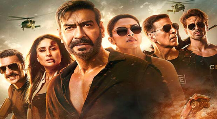 India's cop franchise returns with Singham Again, hitting theatres on November 1st. (Image: bollywoodhungama.com)