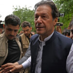 Imran Khan during court appearance: Fie photo