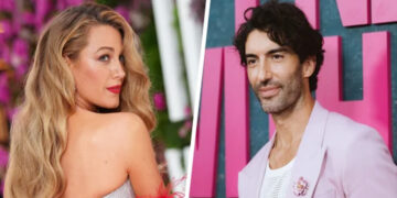 Blake Lively and Justin Baldoni. (Credit: AP)