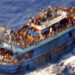 A undated handout photo provided by the Hellenic Coast Guard shows migrants onboard a boat during a rescue operation, before their boat capsized on the open sea, off Greece, June 14, 2023. Hellenic Coast Guard/Handout via REUTERS