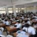 Students doing their paper: File photo