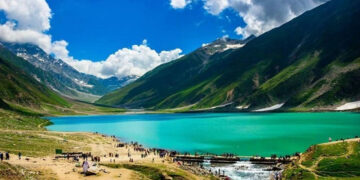 Perched over 10,000 feet above sea level and surrounded by majestic mountains, Lake Saif Ul Malook derives its name from an Egyptian prince. (File Photo)