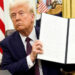 FILE/ President Trump signs order to declassify the information on the assassinations of Robert F. Kennedy and King | Photo Credit: Reuters
