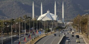Aerial view of Islamabad