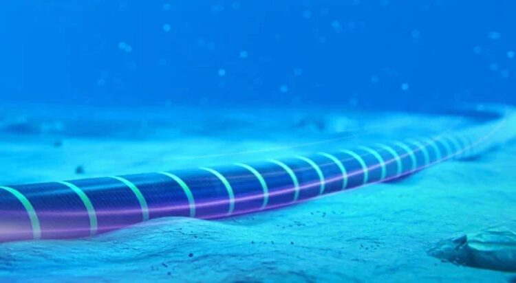 A representational image of an underwater internet cable. — (Geo.tv)