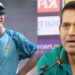 Jason Gillespie and Aqib Javed (Image: PCB)