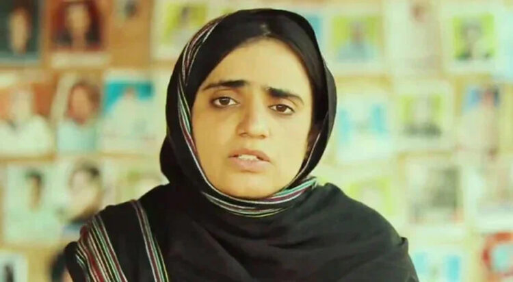 Baloch rights activist Dr Mahrang Baloch speaking in this undated image. — Instagram/@mahrangbaloch/File