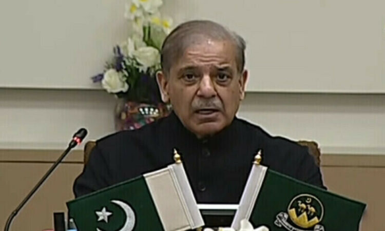 PM Shehbaz Sharif, PTV screen grab