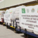 Pakistan dispatches humanitarian assistance consignment containing 35 tonnes of relief supplies for quake-hit Myanmar on April 1, 2025. — PID