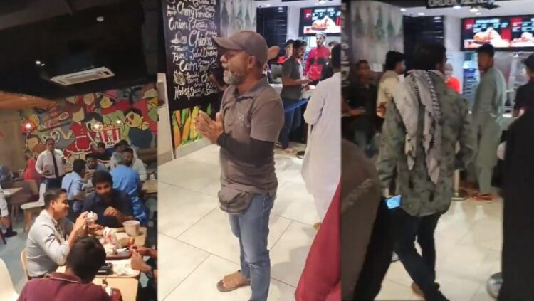 KFC outlets attacked in Karachi, Pic credit DP