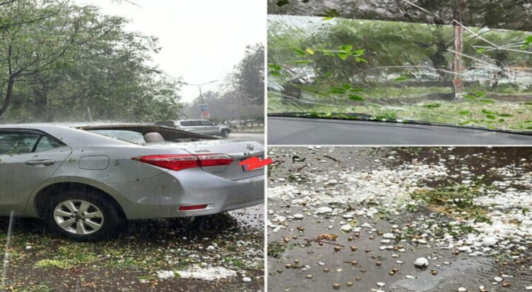 Hailstorm caused destruction in Islamabad. File photo