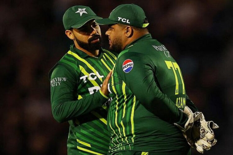 Shadab Khan and Azam Khan. file photo