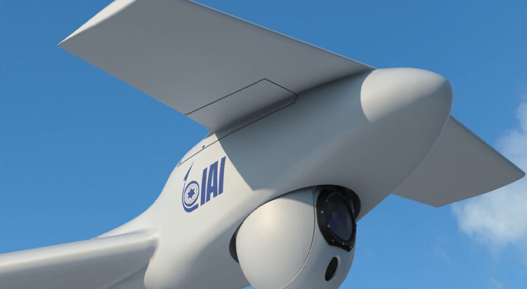 The Harop, also known as Harpy-2, is an advanced loitering munition developed by Israel Aerospace Industries (IAI).  (Image;: english.iswnews.com)