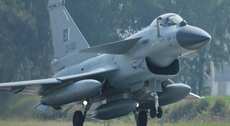 A J-10C of the Pakistan air force (PAF)