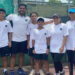 Pakistan's under-12 tennis team (Image: PTF)